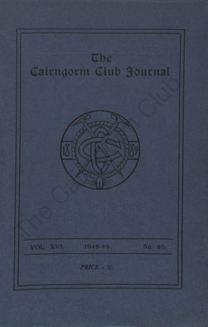 The Cairngorm Club Journal No 86 cover